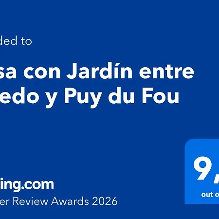 Holiday home Casa Con Jardin Entre Y Puy Du Fou *